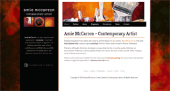 Desktop Screenshot of amiemccarron.co.nz